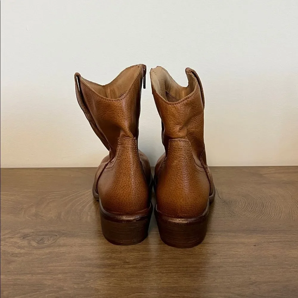 Miz Mooz Carlitos Cowboy Bootie Brown US 10.5